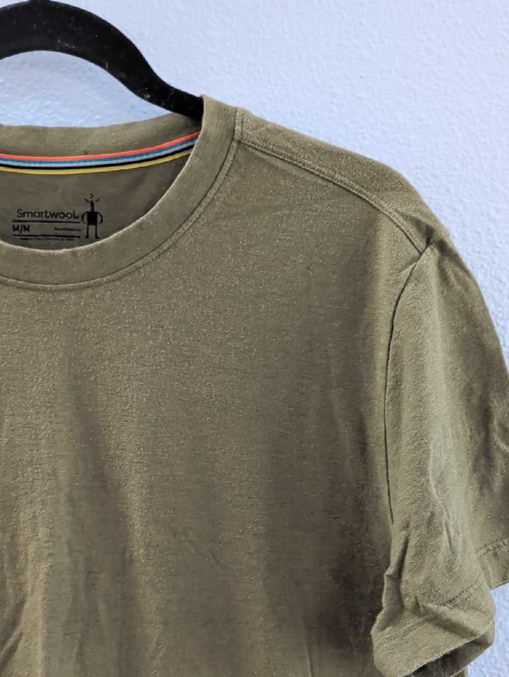 Smartwool Classic Olive Crew Neck T-Shirt - Men's - Picture 2 of 7